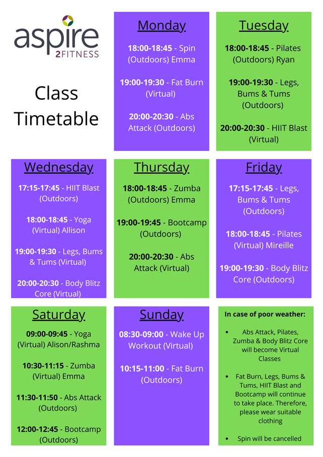 Class Timetable